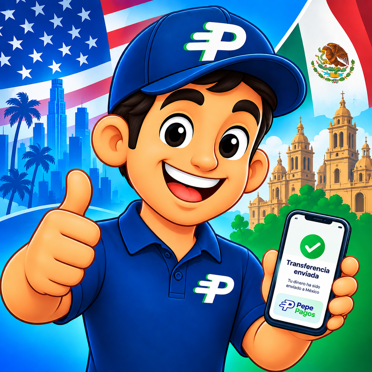 Pepe Pagos mascot